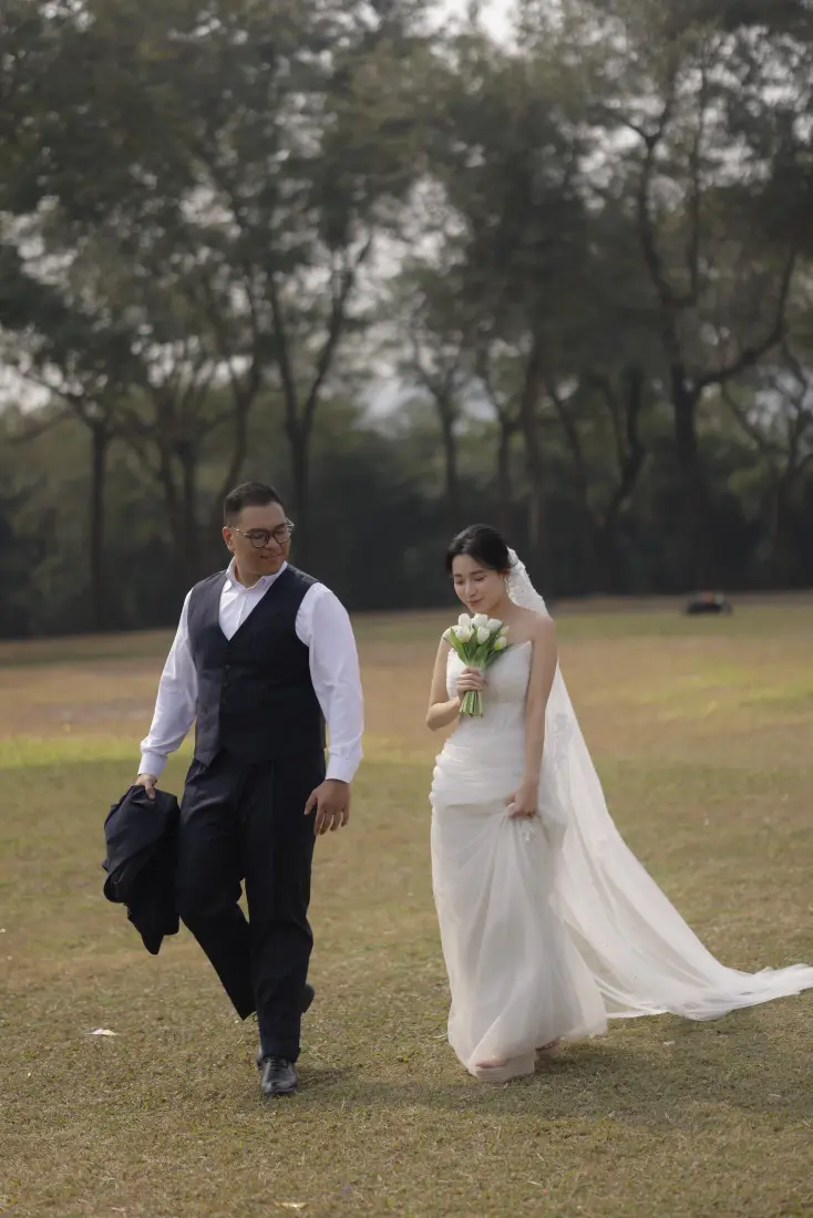 Ảnh cưới trước hậu kỳ